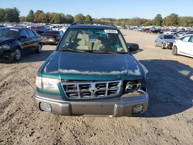 JF1SF6559YH722052 - 2000 SUBARU FORESTER S GREEN photo 5