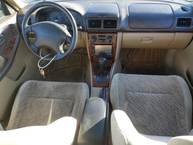 JF1SF6559YH722052 - 2000 SUBARU FORESTER S GREEN photo 8