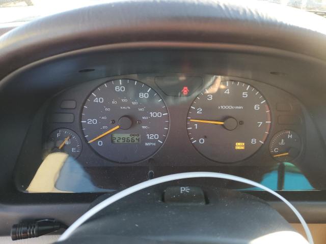 JF1SF6559YH722052 - 2000 SUBARU FORESTER S GREEN photo 9