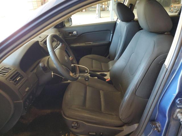 3FAHP0JA1AR135114 - 2010 FORD FUSION SEL BLUE photo 7