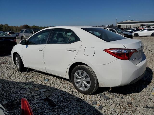 5YFBURHE3FP226016 - 2015 TOYOTA COROLLA L WHITE photo 2