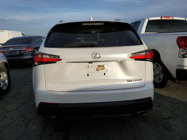 JTJBARBZ6F2027333 - 2015 LEXUS NX 200T WHITE photo 6