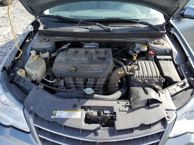 1C3LC56K87N669807 - 2007 CHRYSLER SEBRING TOURING GRAY photo 11