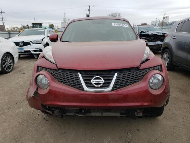 JN8AF5MV5ET362065 - 2014 NISSAN JUKE S RED photo 5