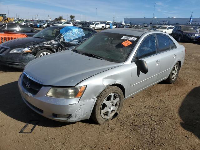 KMHEU46C76A085467 - 2006 HYUNDAI SONATA GLS SILVER photo 1