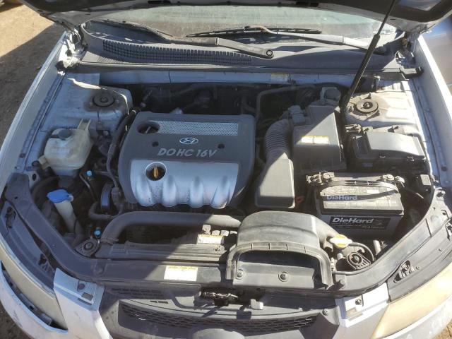 KMHEU46C76A085467 - 2006 HYUNDAI SONATA GLS SILVER photo 11