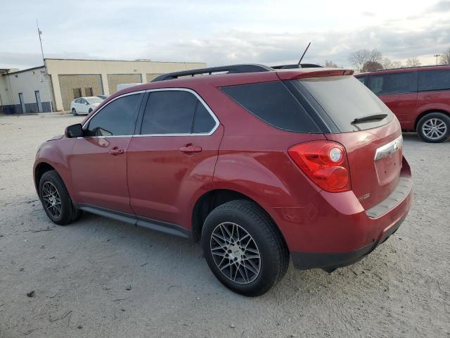 1GNALCEK9FZ131902 - 2015 CHEVROLET EQUINOX LT RED photo 2