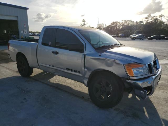 1N6BA06AX6N515277 - 2006 NISSAN TITAN XE SILVER photo 4