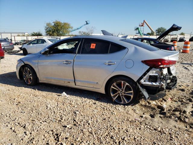 5NPD84LF2HH106109 - 2017 HYUNDAI ELANTRA SE SILVER photo 2