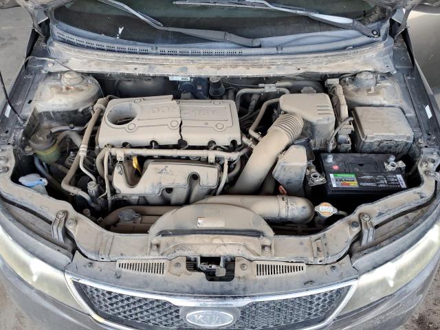 KNAFU4A2XA5055269 - 2010 KIA FORTE EX GRAY photo 11