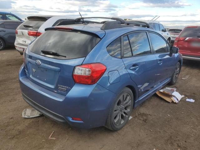 JF1GPAU60F8230054 - 2015 SUBARU IMPREZA SPORT BLUE photo 3