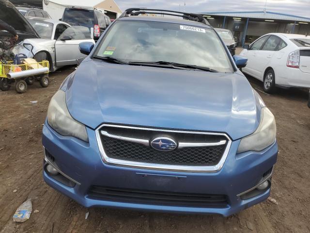 JF1GPAU60F8230054 - 2015 SUBARU IMPREZA SPORT BLUE photo 5