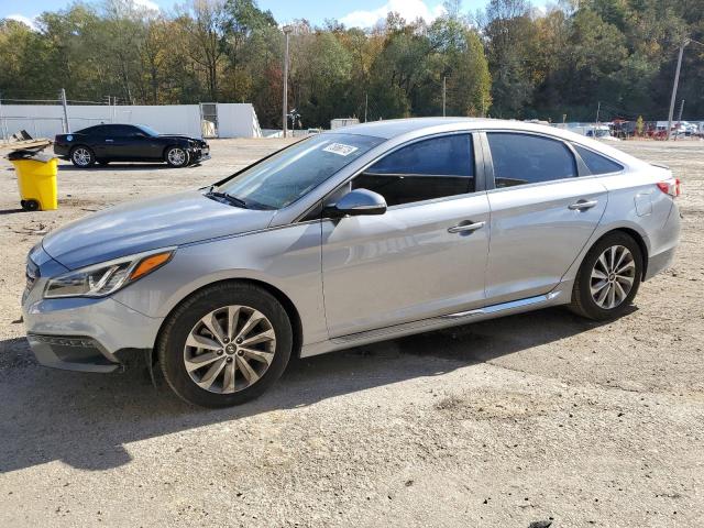 5NPE34AF9FH031945 - 2015 HYUNDAI SONATA SPORT SILVER photo 1