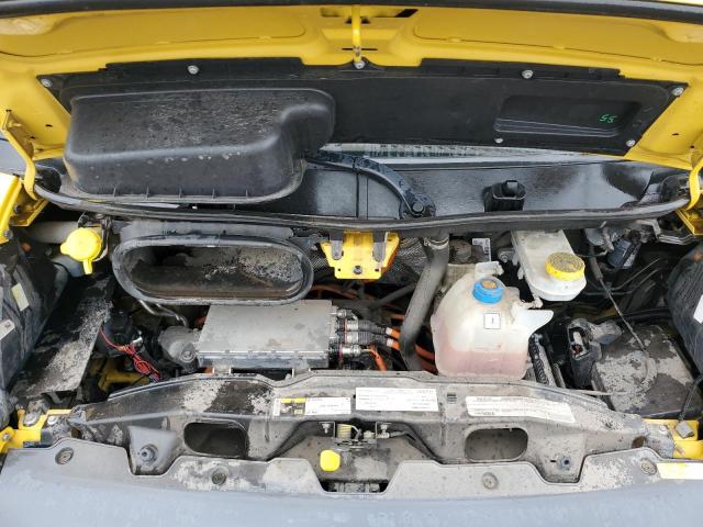 3C6URVJG1GE108085 - 2016 RAM PROMASTER 3500 HIGH Żółty zdjęcie 12