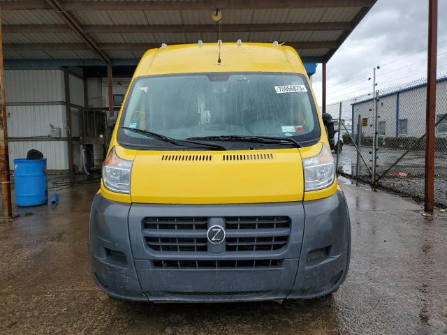 3C6URVJG1GE108085 - 2016 RAM PROMASTER 3500 HIGH Żółty zdjęcie 5