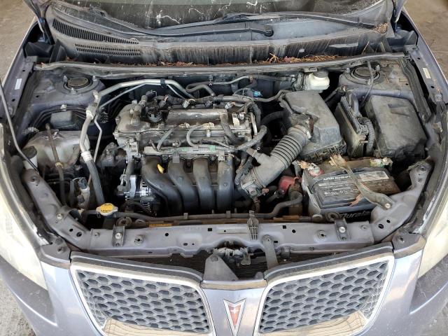 5Y2SP6E89AZ414977 - 2010 PONTIAC VIBE BLUE photo 11