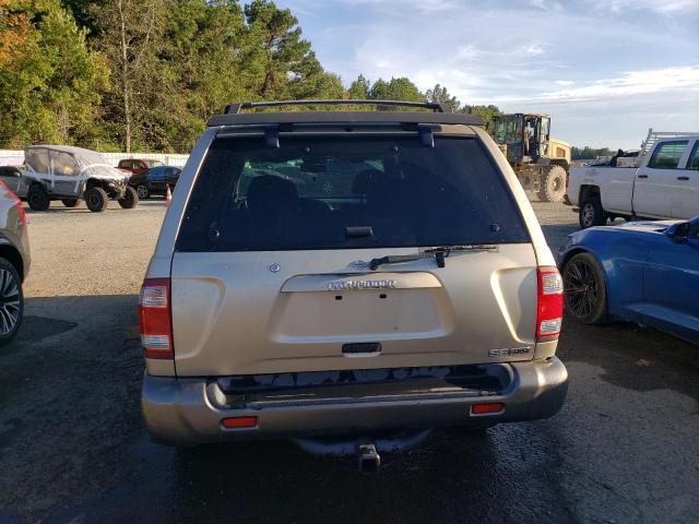 JN8DR09Y81W587034 - 2001 NISSAN PATHFINDER LE TAN photo 6