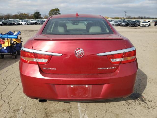 1G4PP5SKXD4194634 - 2013 BUICK VERANO RED photo 6