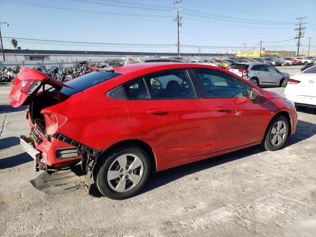 1G1BC5SMXG7252863 - 2016 CHEVROLET CRUZE LS RED photo 3