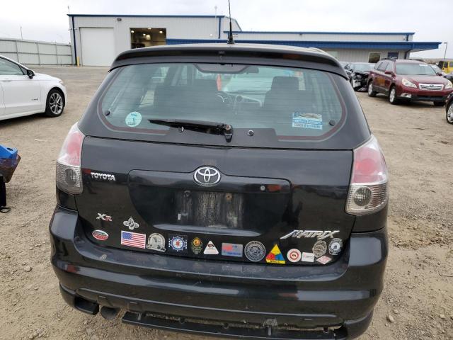 2T1KR32E07C666817 - 2007 TOYOTA COROLLA MA XR BLACK photo 6