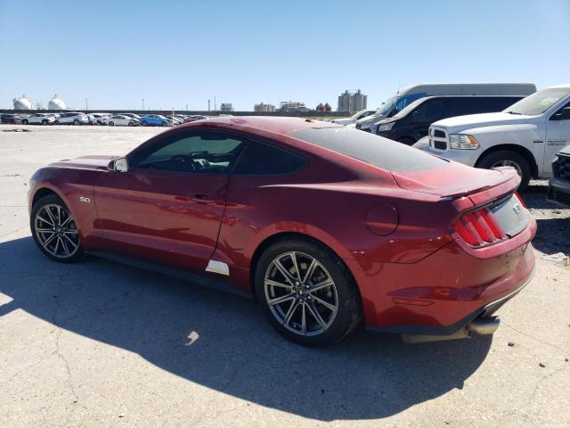 1FA6P8CF0H5238469 - 2017 FORD MUSTANG GT RED photo 2