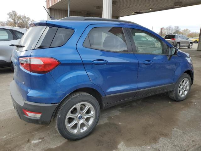 MAJ3S2GE5MC423848 - 2021 FORD ECOSPORT SE BLUE photo 3