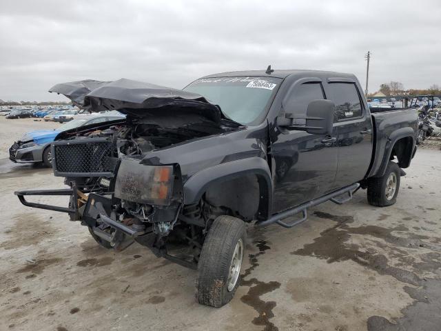 2GCEK13M271530134 - 2007 CHEVROLET SILVERADO K1500 CREW CAB BLACK photo 1