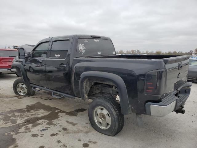 2GCEK13M271530134 - 2007 CHEVROLET SILVERADO K1500 CREW CAB BLACK photo 2