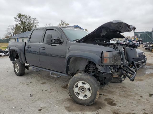 2GCEK13M271530134 - 2007 CHEVROLET SILVERADO K1500 CREW CAB BLACK photo 4