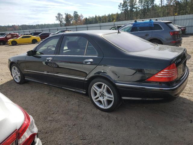 WDBNG70J36A473847 - 2006 MERCEDES-BENZ S 430 BLACK photo 2