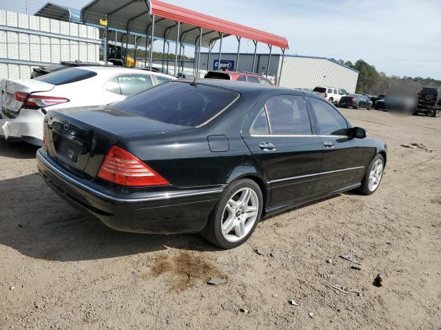 WDBNG70J36A473847 - 2006 MERCEDES-BENZ S 430 BLACK photo 3