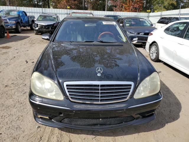 WDBNG70J36A473847 - 2006 MERCEDES-BENZ S 430 BLACK photo 5