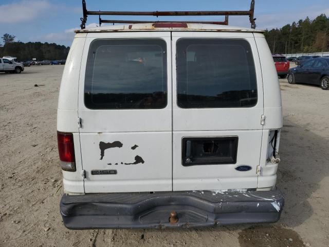 1FTRE14WX6HA50024 - 2006 FORD ECONOLINE E150 VAN WHITE photo 6