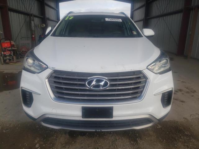 KM8SM4HF9HU181824 - 2017 HYUNDAI SANTA FE SE WHITE photo 5