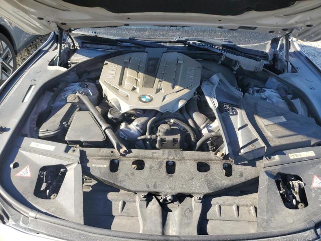 WBAKC6C55ACL67712 - 2010 BMW 750 I XDRIVE WHITE photo 11