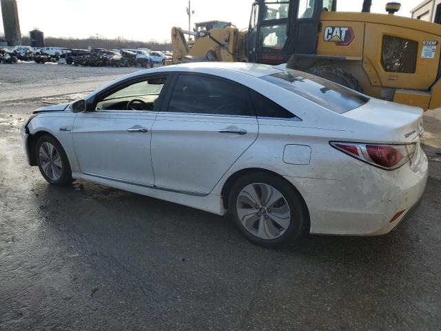 KMHEC4A42FA125084 - 2015 HYUNDAI SONATA HYBRID WHITE photo 2