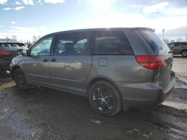 5TDZA29C55S374119 - 2005 TOYOTA SIENNA CE GRAY photo 2