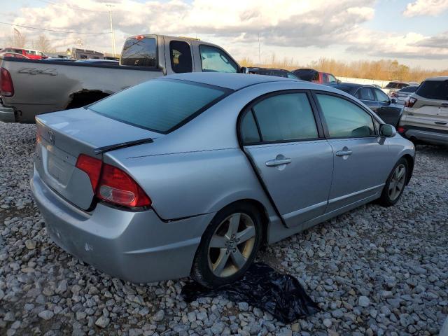 1HGFA16886L088931 - 2006 HONDA CIVIC EX SILVER photo 3