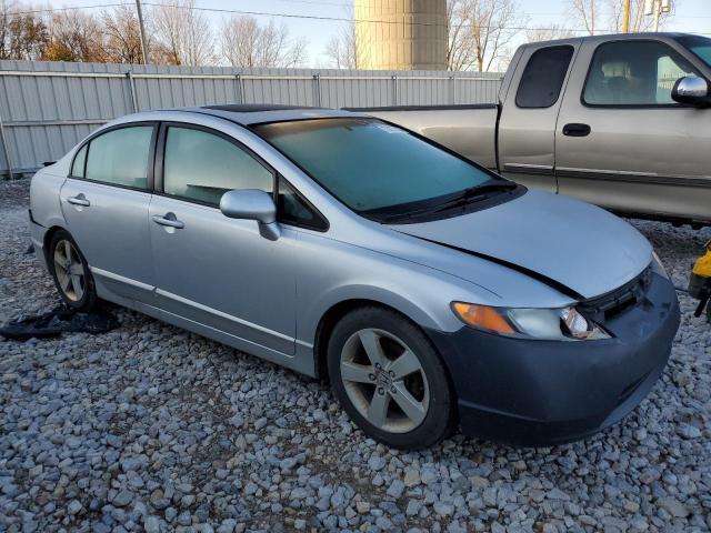 1HGFA16886L088931 - 2006 HONDA CIVIC EX SILVER photo 4