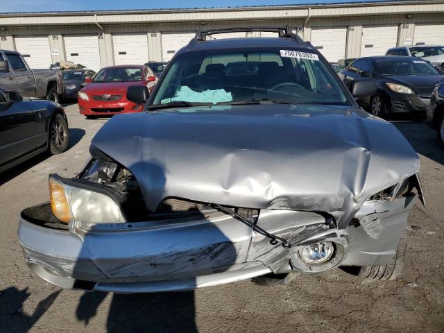 4S4BT62C957104846 - 2005 SUBARU BAJA SPORT SILVER photo 5