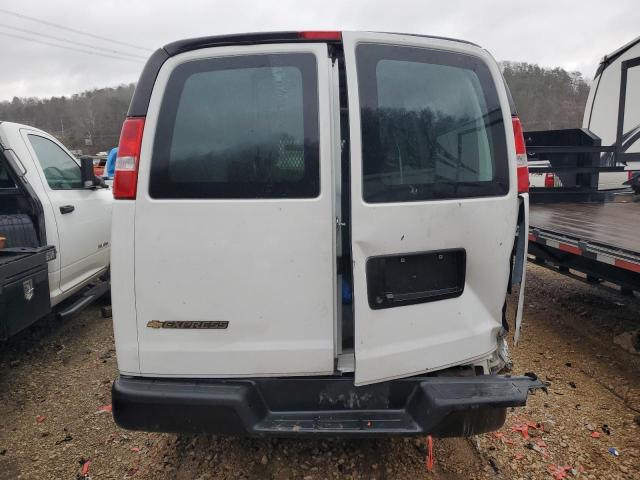 1GCWGAFP4M1211265 - 2021 CHEVROLET EXPRESS G2 WHITE photo 6