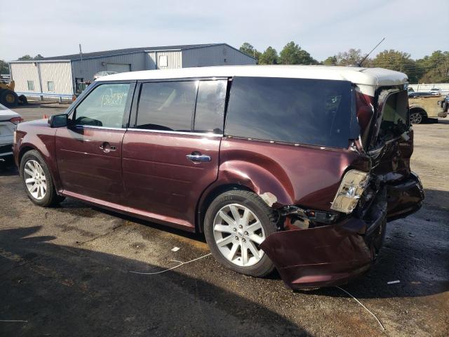 2FMDK52C99BA19895 - 2009 FORD FLEX SEL BURGUNDY photo 2