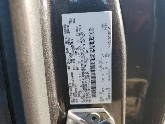 5LMTJ3DH7HUL04693 - 2017 LINCOLN MKC RESERVE ნაცრისფერი ფოტო 13