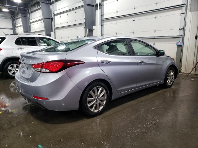 5NPDH4AE5FH630071 - 2015 HYUNDAI ELANTRA SE SILVER photo 3