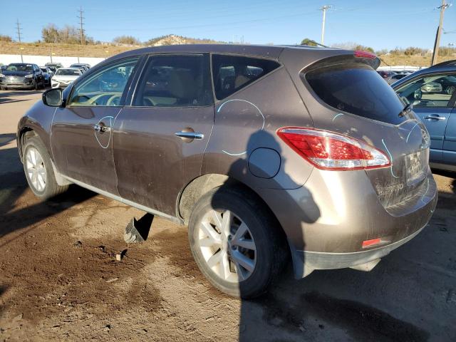 JN8AZ1MW1CW209557 - 2012 NISSAN MURANO S CHARCOAL photo 2