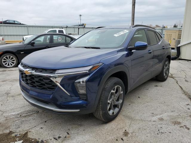 KL77LHE21RC099466 - 2024 CHEVROLET TRAX 1LT BLUE photo 1