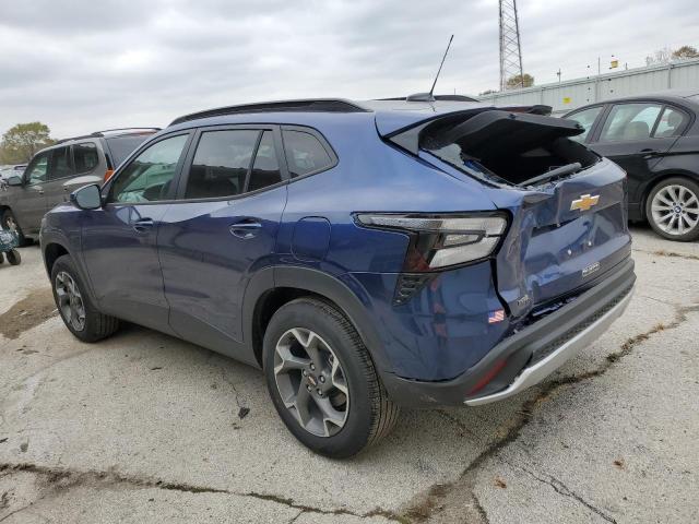 KL77LHE21RC099466 - 2024 CHEVROLET TRAX 1LT BLUE photo 2