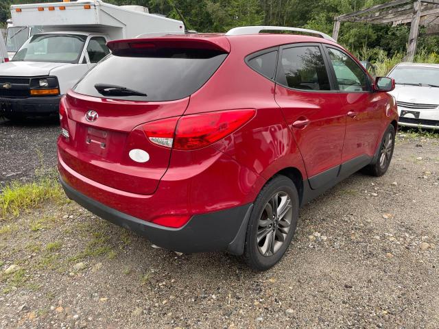 KM8JU3AG2EU805516 - 2014 HYUNDAI TUCSON GLS RED photo 4