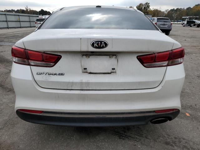 KNAGT4L30G5086472 - 2016 KIA OPTIMA LX WHITE photo 6