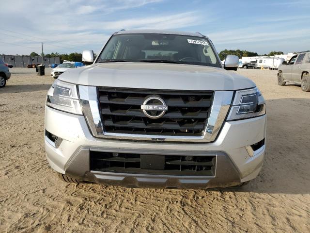 JN8AY2BA2N9391027 - 2022 NISSAN ARMADA SL SILVER photo 5